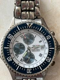 Sector Chronograph 13 ATM – Acciaio, vintage