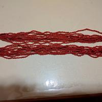 Collana in corallo 10 fili.