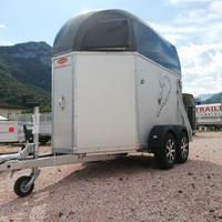 Trailer trasporto cavalli in alluminio