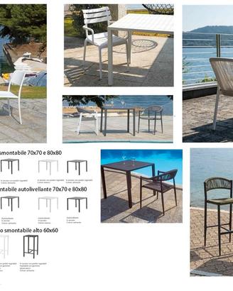 Tavolo AUTOLIVELLANTE o FISSO smontabile 3 misure