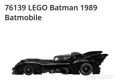 Lotto lego originali batman rari! misb! batmobile