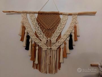 Arazzo macramè fatto a mano