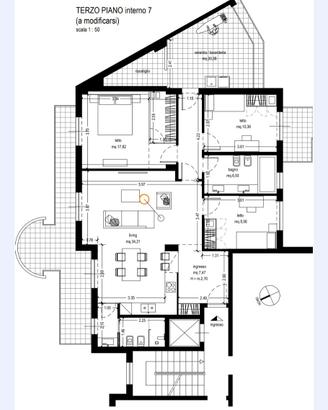 Appartamento 120 mq con Box