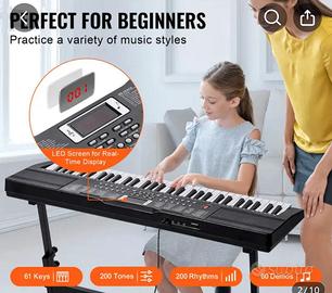 Tastiera digitale portatile 61 tasti