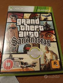 Gioco Gta SanAndreas per XBox360