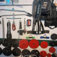PALESTRA COMPLETA IN GHISA – Home Gym - pesi-  