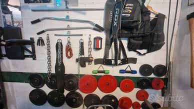PALESTRA COMPLETA IN GHISA – Home Gym - pesi-  