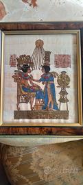 Quadro su foglio di papiro 