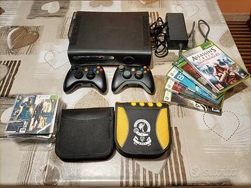 Xbox 360 Elite con 2 controller e circa 80 giochi