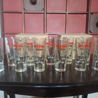due set da sei bicchieri originali Averna. 
