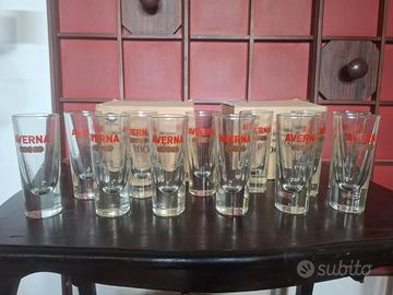 due set da sei bicchieri originali Averna. 