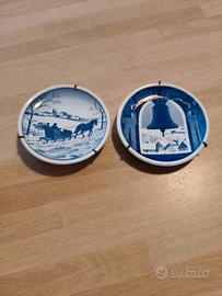 Coppia piattini piccoli Royal Copenaghen 2010