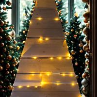 Albero di Natale in legno creato artigianalmente