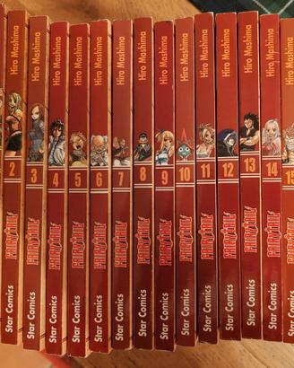 Manga Fairy Tail 1-15, 23 + Speciale.
