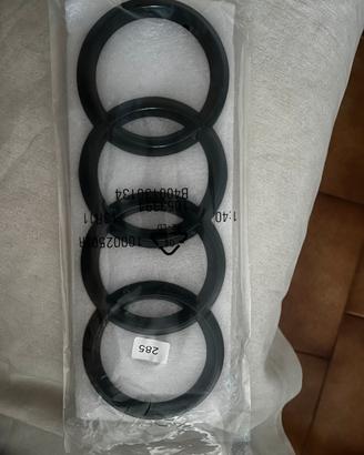 Logo audi nero ant  285 mm e post  202 mm