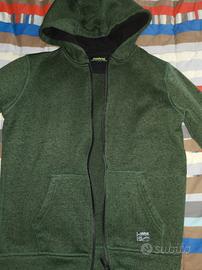 Felpa Mistral ragazzo con cappuccio e zip 