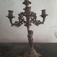 COPPIA DI CANDELABRI ANTICHI