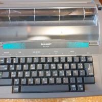 Macchina per scrivere elettronica SHARP PA-4000
