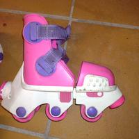 Pattini a rotelle da bambina