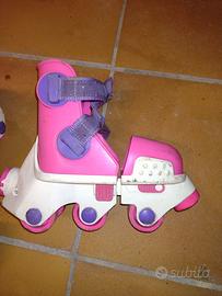 Pattini a rotelle da bambina