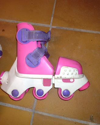 Pattini a rotelle da bambina