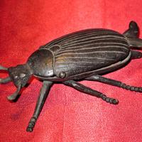 Antico campanello da tavolo scarafaggio