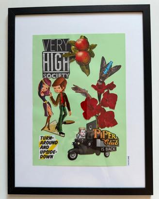 Art collage VERY HIGH SOCIETY by MANIPOLARS