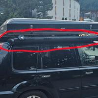 Tanica tubolare doccia campeggio autocostruita 