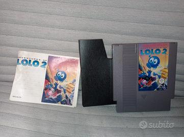Nintendo NES gioco LOLO 2