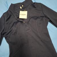 vestito blu elegante