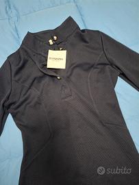 vestito blu elegante