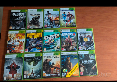 Vari giochi xbox 360
