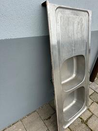 Lavandino in acciaio inox