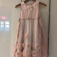 Abito da cerimonia bambina accessorize+ smanicato