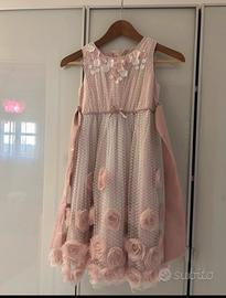 Abito da cerimonia bambina accessorize+ smanicato