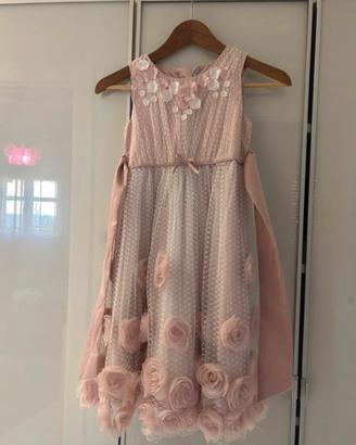 Abito da cerimonia bambina accessorize+ smanicato