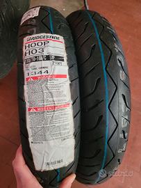 Coppia gomme Nuove 110/70-16 dot 2025