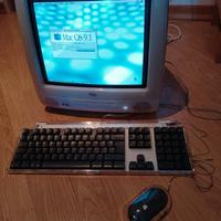 iMac g3 Blue Dalmatian con Scatola e Accessori