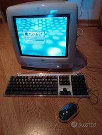iMac g3 Blue Dalmatian con Scatola e Accessori