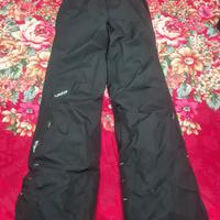 Pantaloni sci neri uomo/donna
