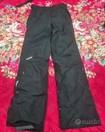 Pantaloni sci neri uomo/donna