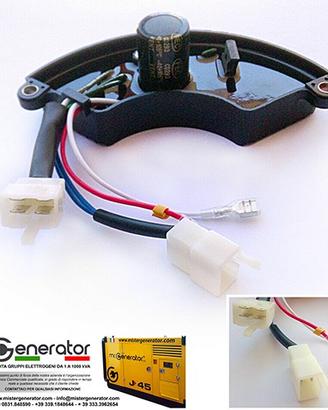 AVR REGOLATORE DI TENSIONE 5kW TRIFASE - OTTO FILI