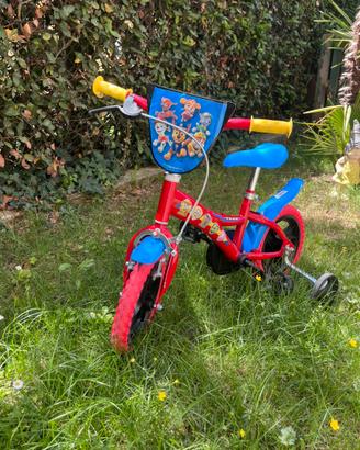 Bici bambino paw patrol