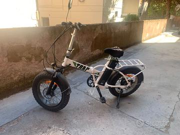 Bicicletta pieghevole elettrica TRAP