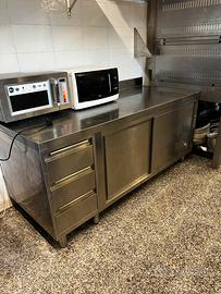 Monile da cucina in inox