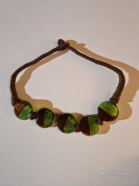 Collana bigiotteria fatta a mano