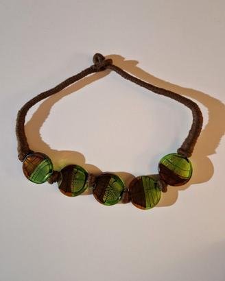 Collana bigiotteria fatta a mano
