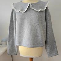 Felpa colletto Peter Pan Asos tg M