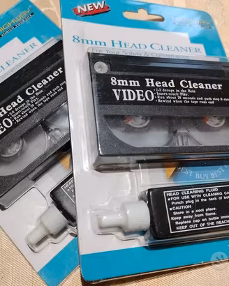Video Pulitore Testa Videocassette Pulizia Nastro