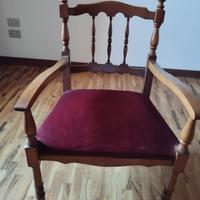 Sedia da camera vintage